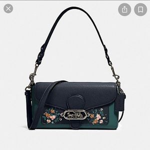 Coach Jade Rose Bouquet Shoulder Bag
